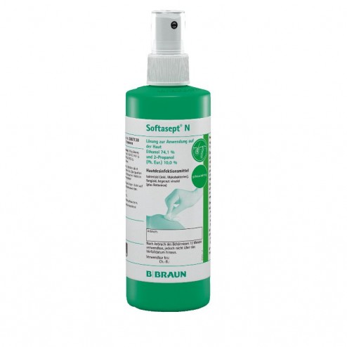 Softasept-N farblos - Sprüh-Hautdesinfektion, 250 ml, 1 Stück