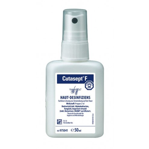 Cutasept F - Antiseptikum - Sprühdesinfektion, 50 ml, 1 Stück  -- beschränkt auf 2 Stück je Kunde--