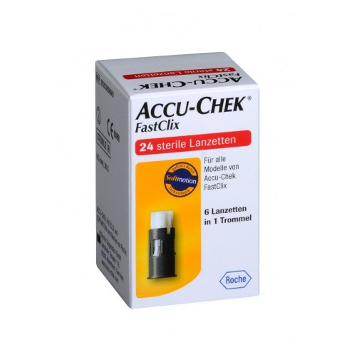 Accu-Chek FastClix Lanzetten, 24 Stück