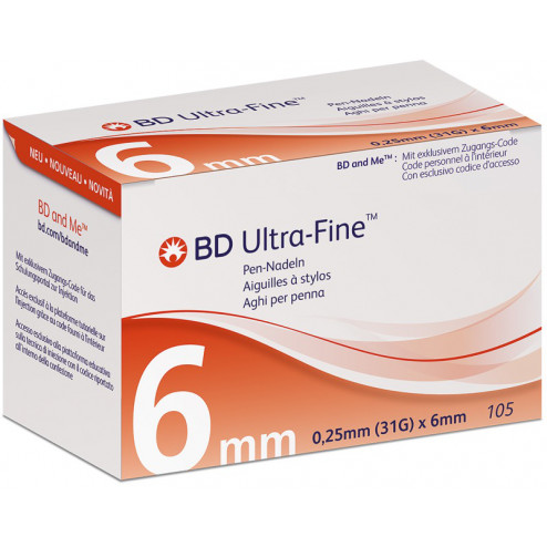BD Ultra-Fine 6mm PZN 14046750