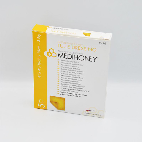 Medihoney_Tulle_Dressing_100x100mm_front