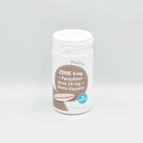 Apofit_Zink 5 mg + Pantothensa?ure 18 mg + Biotin