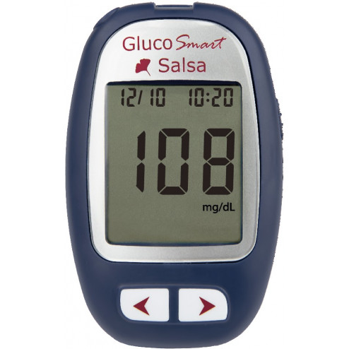 Gluco Smart Salsa Blutzuckermessgerät - 1 Set mg/dl