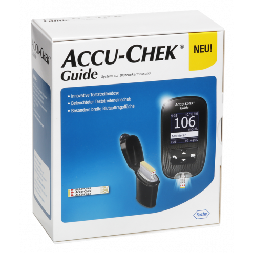Accu-Chek Guide mmol/l, Blutzuckermessgerät - 1 Set