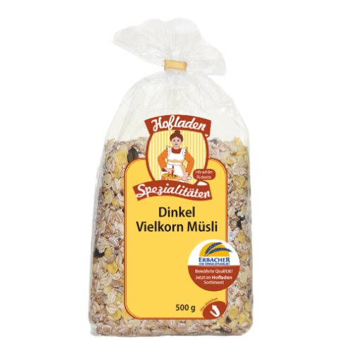 Dinkel-Vielkorn-Müsli, 500 g, 1 Stück