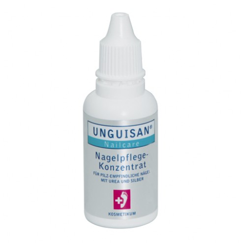Unguisan Nailcare Nagelpflegekonzentrat für Pilz-empfindliche Nägel mit Urea und Silber 30 ml, 1 Stück
