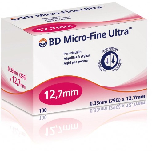 BD Micro-Fine ULTRA, 12 mm - Pen Nadeln, 100 Stück
