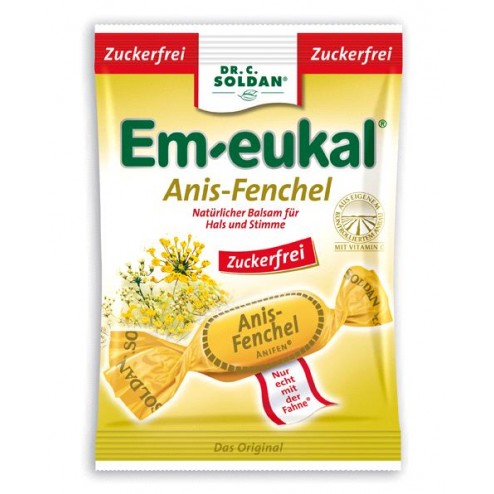 EM-Eukal Anis-Fenchel zuckerfrei, 75 g, 1 Stück