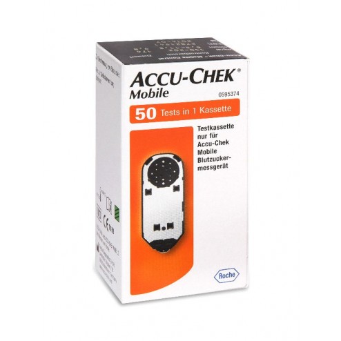 Accu-Chek Mobile Blutzuckertestkassette, 50 Stück