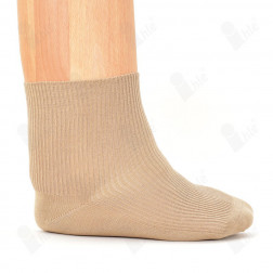 Ihle Diabetiker Rippsocke extra-weit, Gr. 47-50, 1 Paar, beige