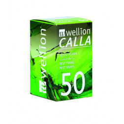 Wellion Calla Blutzuckerteststreifen, 50 Stück