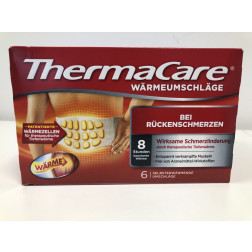 Thermacare Rückenumschläge S-XL z.Schmerzlind., 6 Stück