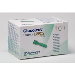 Glucoject Lancets Plus 33G, 100 Stück