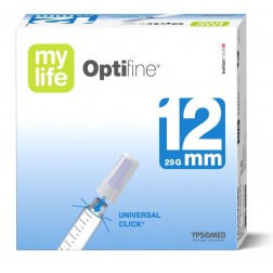 mylife OptiFine Nadeln ultrafein 12 mm - Pen Nadeln, 100 Stück