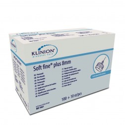 Klinion Soft Fine Plus 0,25 x 8 mm 31G - Pen Nadeln, 110 Stück
