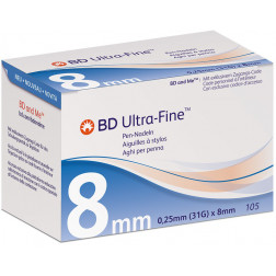 BD ULTRA-Fine, 8 mm - Pen Nadeln, 105 Stück