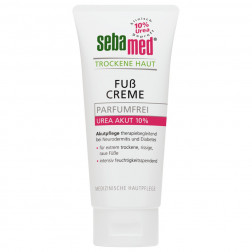 Sebamed Trockene Haut Parfümfrei Fußcreme Urea Akut 10 %, 100 ml, 1 Stück