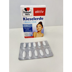 Doppelherz Kieselerde+Biotin+Zink Tabletten, 40 Stück