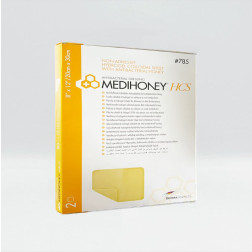 Medihoney HCS Hydrogelverband 20x30 cm non-adhesiv, 2 Stück