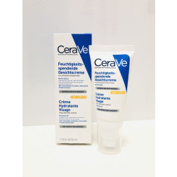 Cerave feuchtigkeitsspendende Gesichtscreme mit LSF 25, 52 ml, 1 Stück