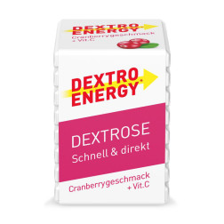 Dextro Energy Cranberry Würfel, 1 Stück