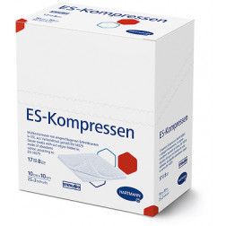 ES-Kompr. steril, 8-fach, 10 x 10 cm, 25 x 2 Stück