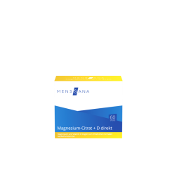 Magnesium-Citrat+D direkt MensSana Sticks, 60 Stück