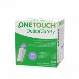 One Touch Delica Safety Einmalstechhilfe 30 G, 200 Stück