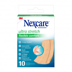 Nexcare™ ultra stretch comfort flexible bands, 10 Stück