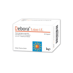 Debora 5.600 I.E. Kapseln, 60 Stück