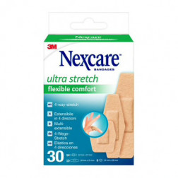 Nexcare™ ultra stretch comfort flexible strips, 30 Stück
