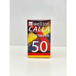 Wellion Calla Blutzuckerteststreifen, 50 Stück