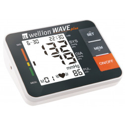 Wellion WAVE Plus Blutdruckmessgerät Oberarm, 1 Stück