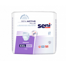 Seni Active Plus XXL, 10 Stück, 2000 ml (140 - 190 cm)