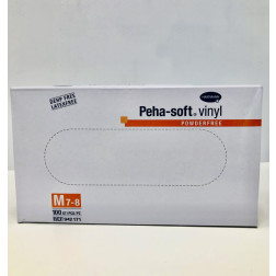 Peha-Soft Vinyl Unt.Handschuhe unste.puderfrei M, 100 Stück