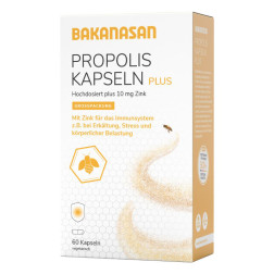 Bakanasan Propolis Kapseln plus, 60 Stück