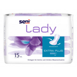 Seni Lady Extra Plus, 15 Stück, 590 ml (15 x 33 cm)