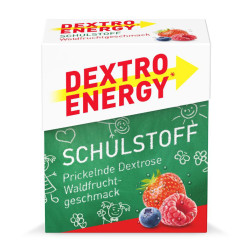 Dextro Energy Schulstoff Waldfrucht Täfelchen, 50 g, 1 Stück