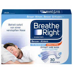 Besser Atmen Breathe Right Nasenpfl.normal transp., 30 Stück