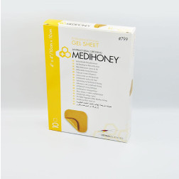 Medihoney antibakterieller Gelverband 10x10 cm, 10 Stück