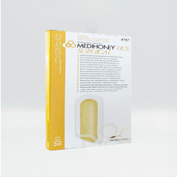 Medihoney HCS Surgical Verband 7,5x20 cm adhesiv, 10 Stück