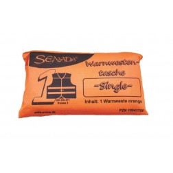 Senada Warnweste orange - Single Tasche-, 1 Stück