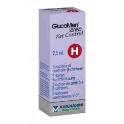 GlucoMen areo 2K Control H - Kontrolllösung, 1 x 2,5 ml 