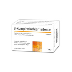 B-Komplex Köhler intense Kapseln, 30 Stück
