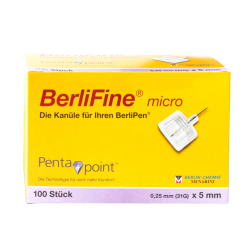 BerliFine micro Pen Kanülen, 5 mm, 100 Stück