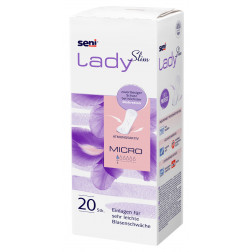Seni Lady Slim Micro, 20 Stück, 60 ml,  (7 x 18 cm) 