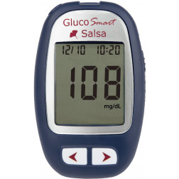 Gluco Smart Salsa Blutzuckermessgerät - 1 Set mg/dl