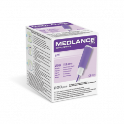 Medlance Plus Lite - Sicherheitslanzetten 25G - 1,5 mm, 200 Stück