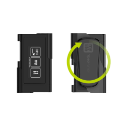 mylife YpsoPump 360Grad Rotation Clip schwarz, 1 Stück