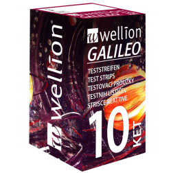 Wellion Galileo Ketone Blutzuckerteststreifen, 10 Stück